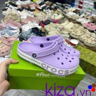 Sục crocs màu tím cho nữ