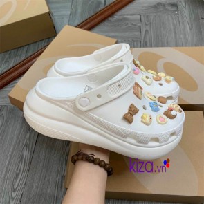 sục crocs đế cao 7 phân