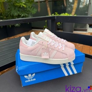 giày adidas mũi sò màu hồng cho các bạn nữ