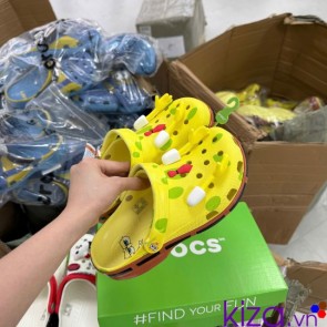Dép crocs SpongeBob bọt biển