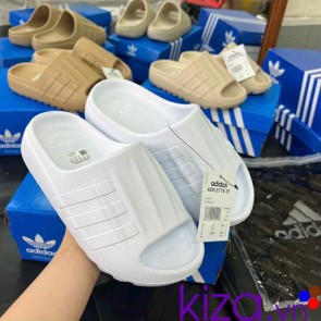Dép Adidas quai ngang màu trắng