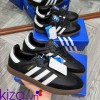 Giày Adidas Samba OG màu đen sọc trắng