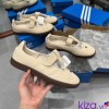 Adidas nữ Samba Mary Jane - Giày búp bê quai dán màu kem