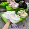 Dép sục crocs Bae nữ màu trắng