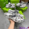 Dép sục Crocs Bape Camo màu xám nam nữ
