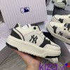 Giày MLB chunky Denim màu đen