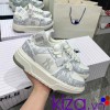 Giày MLB chunky Denim Mono màu xám