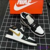 Giày Nike Jordan 1 phối màu đen trắng nâu 2020