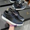 Giày Nike Jordan da màu xanh than đen Replica