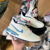 Giày Nike Air Jordan 3 Legacy màu kem vảy xanh đỏ