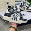 Giày MLB Chunky OFF quai dán màu xanh than Replica