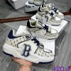 Giày MLB Chunky OFF quai dán xanh Replica