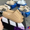 Dép Adidas quai ngang Adilette  bản Plus 2025 màu nâu