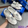 Giày Adidas Samba Jane Cloud white pink - Giày búp bê quai dán màu trắng hồng