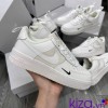 Giày Nike Air Force trắng xám