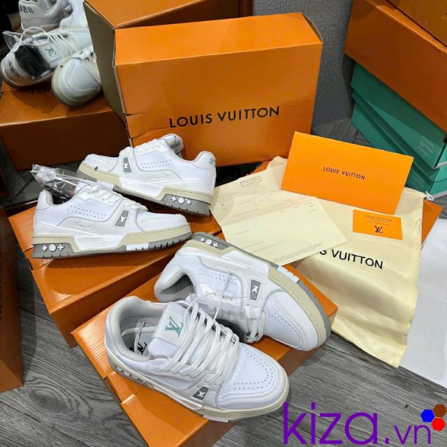 Gi&agrave;y Louis Vuitton 54 m&agrave;u trắng