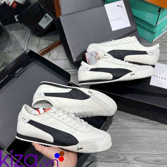 Giày Puma Bella màu trắng đen