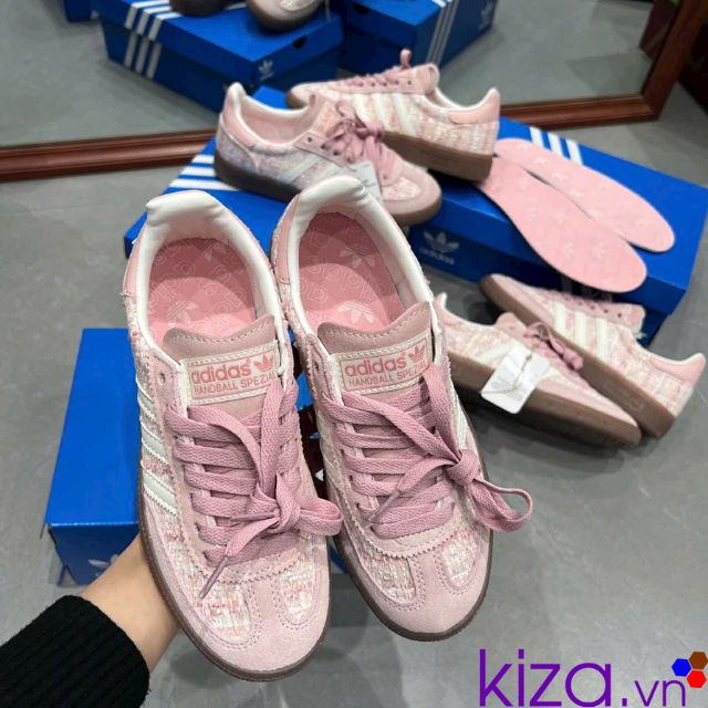 Gi&agrave;y Adidas Samba spedial m&agrave;u hồng