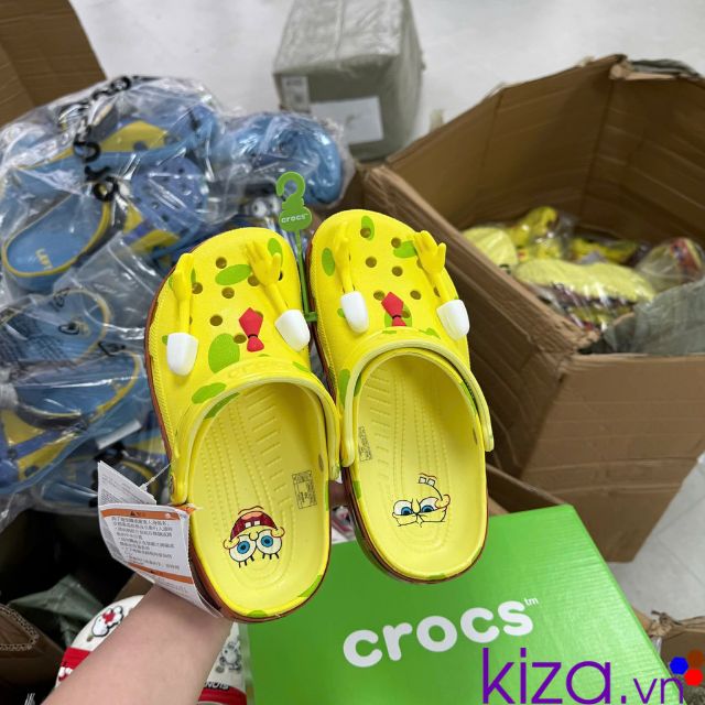 Dép crocs SpongeBob Dép crocs SpongeBob