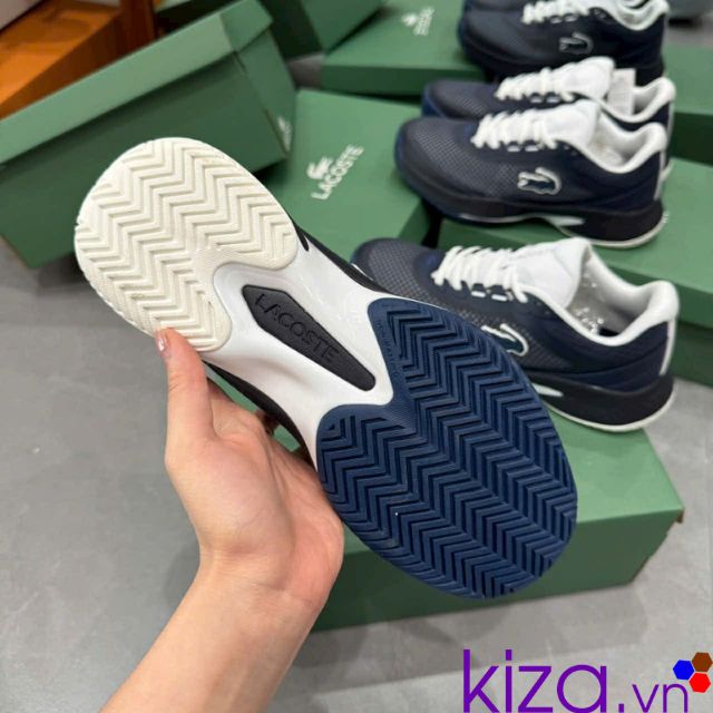 Giày Lacoste nam màu xanh than Giày Lacoste nam màu xanh than