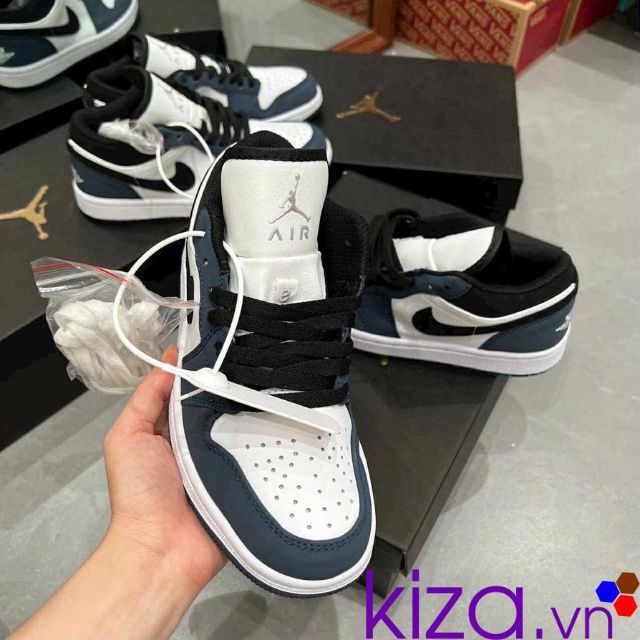 Gi&agrave;y nike nữ jordan m&agrave;u xanh than