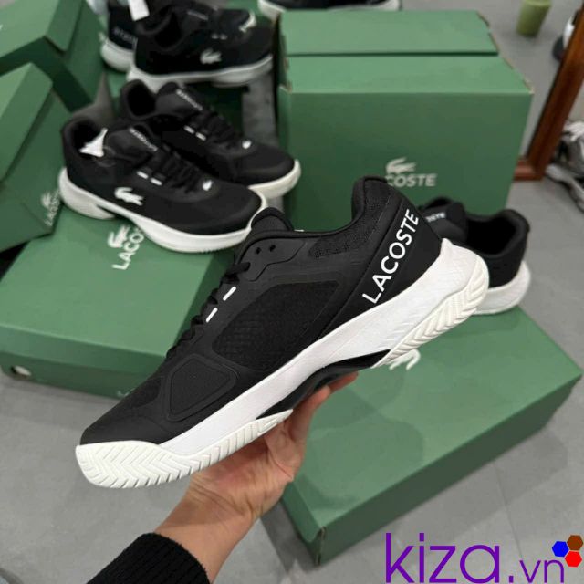 Giày Lacoste nam màu đen Giày Lacoste nam màu đen