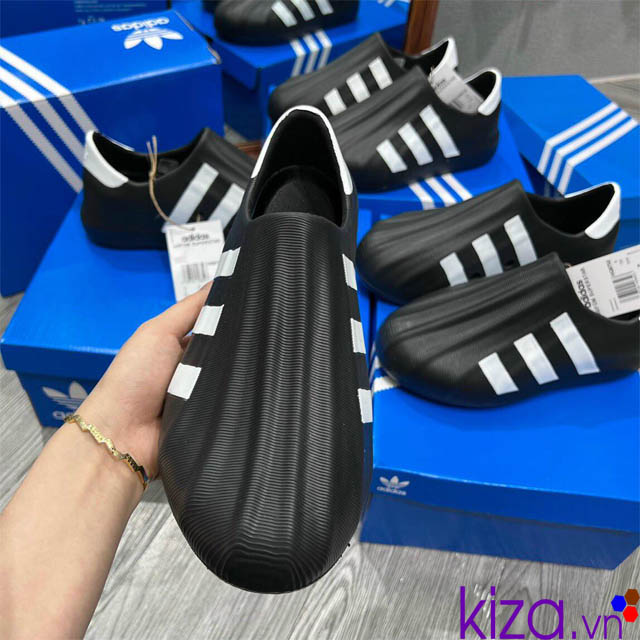 Giày Adidas nữ Superstar Adifom màu đen