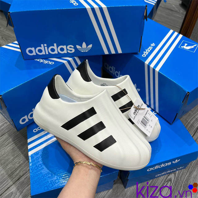 Giày Adidas Superstar Adifom màu trắng