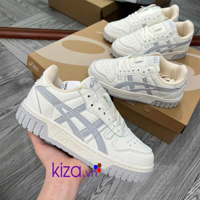 Giày Asics court màu xám super fake