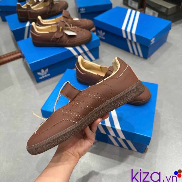 Gi&agrave;y Adidas Samba b&uacute;p b&ecirc; cho nữ