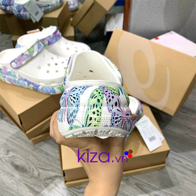 Sục crocs đế cao 7cm cho nữ