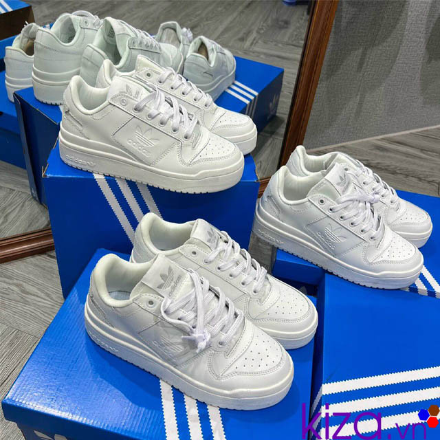 Giày Adidas Forum Bold trắng