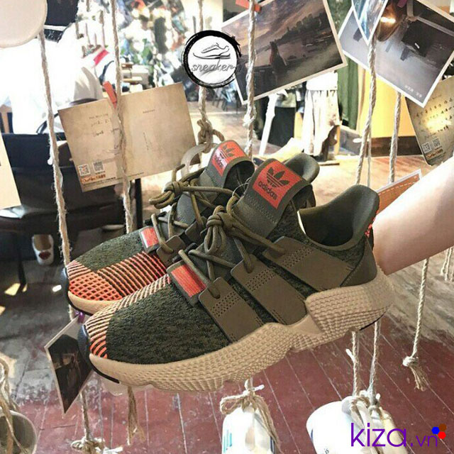 Giày Adidas Prophere xanh rêu nam nữ