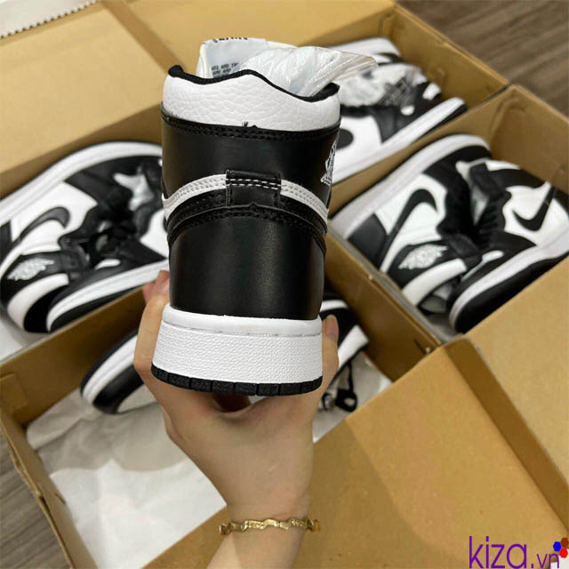 Giày Nike Jordan panda cao cổ balack white