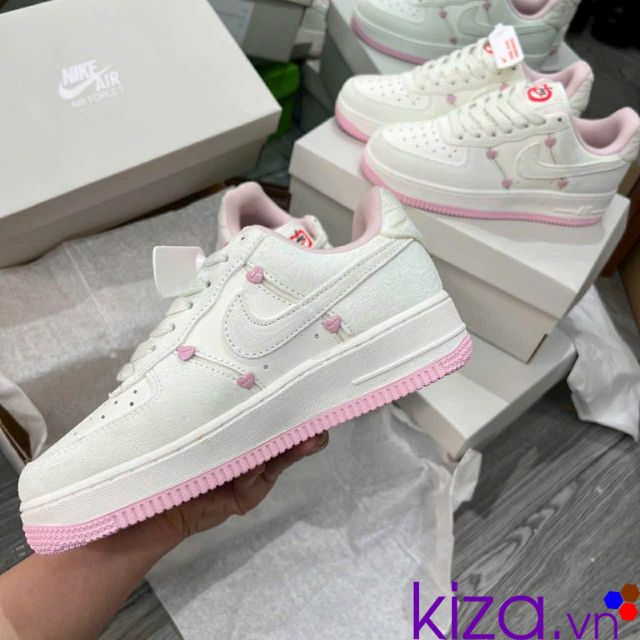 Giày nike air force màu hồng nữ Giày nike air force màu hồng nữ