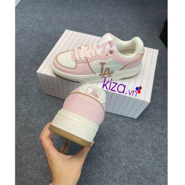 Gi&agrave;y MLB chunky ow liner hồng 