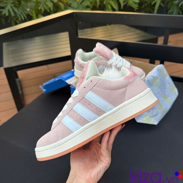 Giày Adidas campus màu hồng Giày Adidas nữ campus