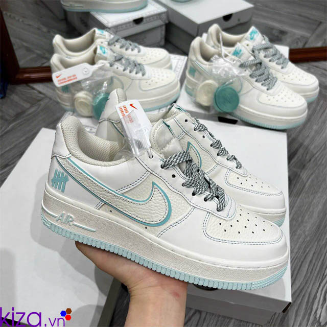 Gaiayf nike airforce trắng xanh dương