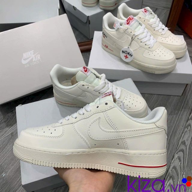Gi&agrave;y nike nữ Air Force noah m&agrave;u trắng kem