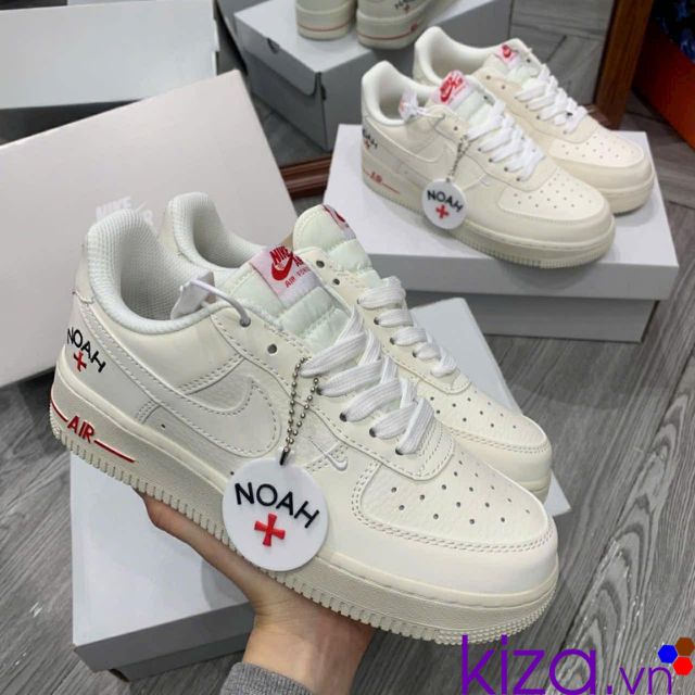 Gi&agrave;y nike Air Force noah m&agrave;u trắng kem