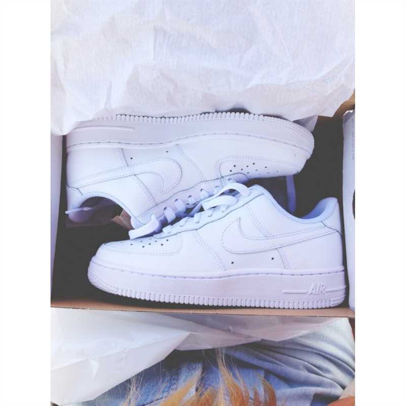 giay nike air force one all white 55