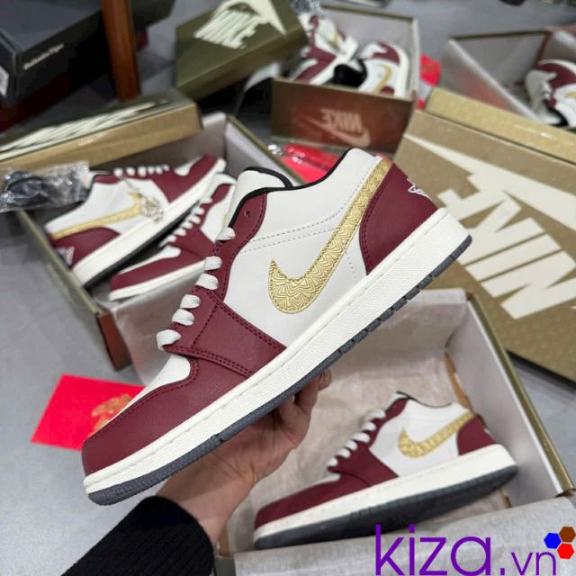 Giày Nike Jordan 1 low rồng đỏ hàng best seller Giày Nike Jordan 1 low rồng đỏ hàng best seller