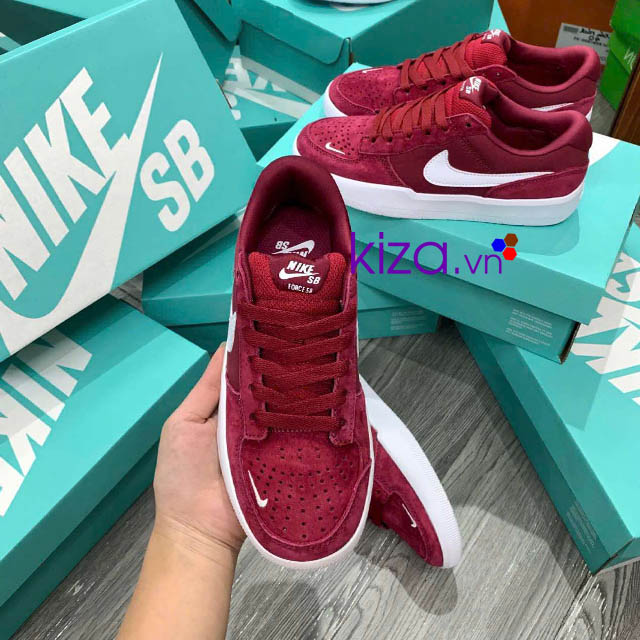 Giày nike Sb 58 màu đỏ nhung
