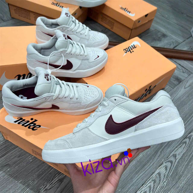 Giày nike Sb 58 trắng mận