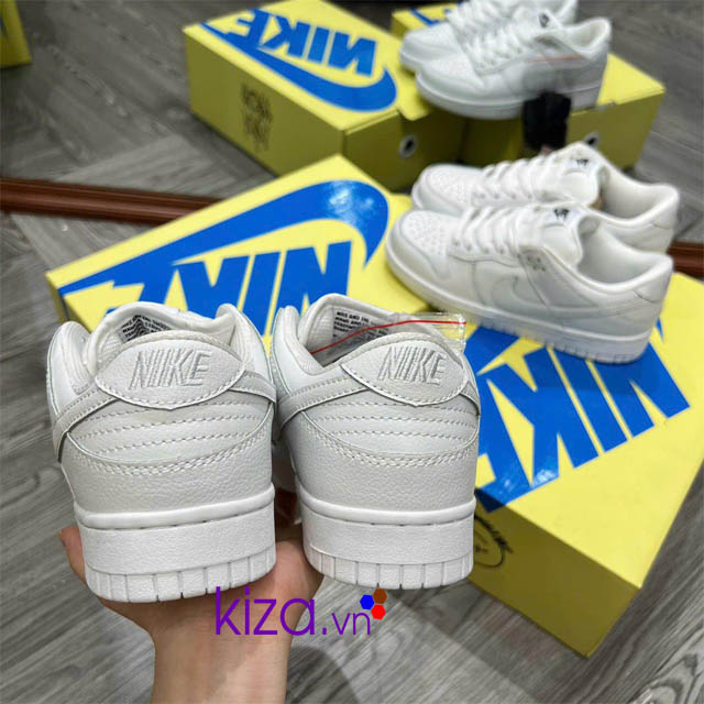Giày nike nữ Sb trắng