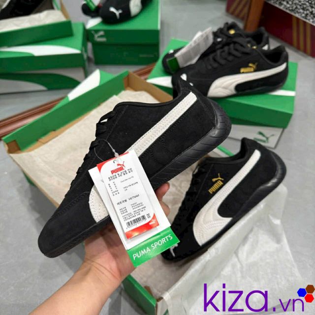 Giày Puma Speedcat màu đen trắng - black white Giày Puma Speedcat màu đen trắng - black white