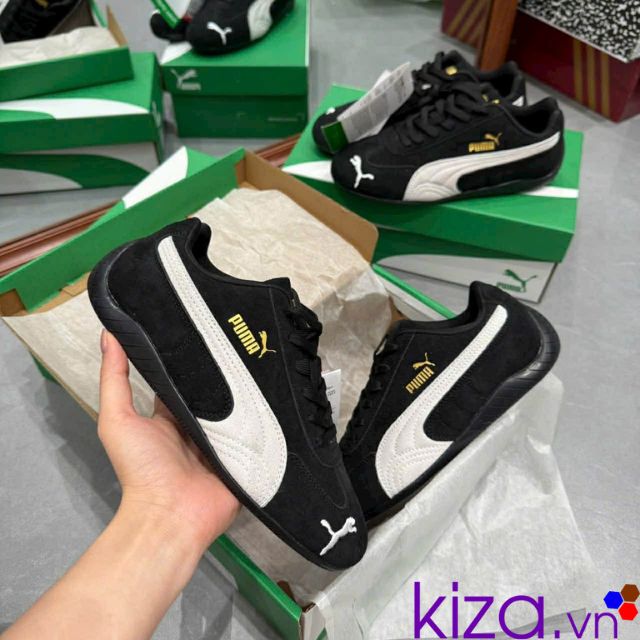 Giày Puma Speedcat màu đen trắng - black white Giày Puma Speedcat màu đen trắng - black white