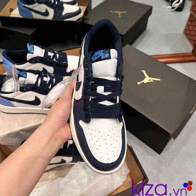 Nike Jordan low màu xanh gót xanh dương Nike Jordan nữ low màu xanh gót xanh dương