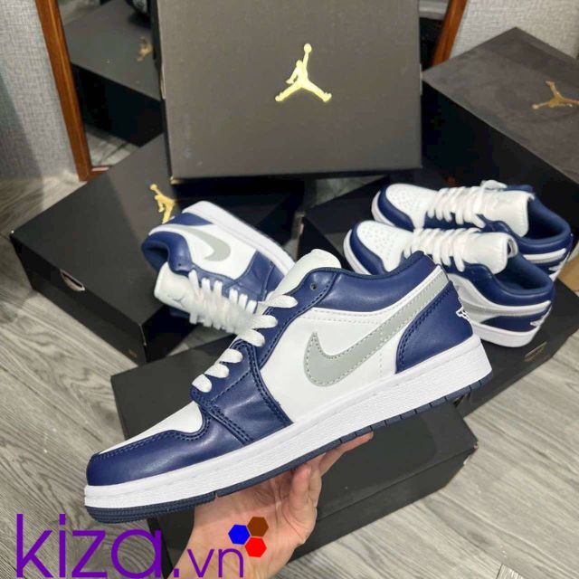 Giày nike jordan màu xanh than móc bạc Giày nike jordan màu xanh than móc bạc