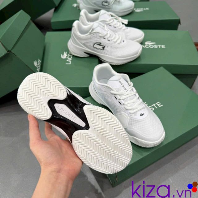 Giày Lacoste nữ màu trắng